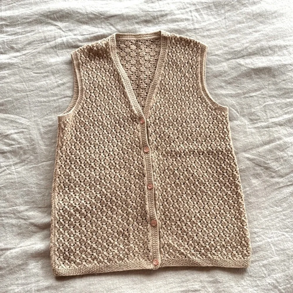 Hand Knit Sweater Vest